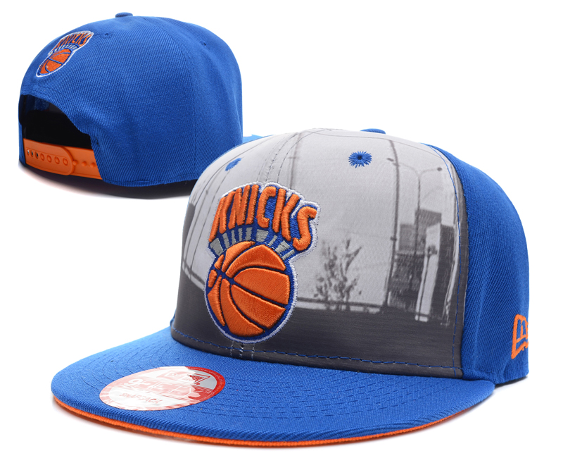 NBA New York Knicks NE Snapback Hat #77